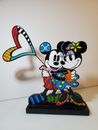 Romero Britto Mickey Mouse And Minnie Love Figurine Used Condition 4030829