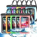 10 Pack Universal Waterproof Phone Pouch, Large Phone Waterproof Case Dry Bag IPX8 Outdoor Sports for Apple iPhone 13 12 11 Pro Max XS Max XR X 8 7 6 Plus SE, Samsung S21 S20 S10,Note,Up to 7"