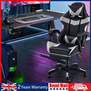 Swivel Gaming Chair Faux Leather Home Office Chair Desk Tilt Chair Tilt Zbimcnxy