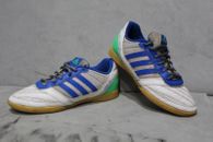 Adidas Freefootball Super Sala Indoor Soccer Shoes Blue Boy's Size 5 - Rare 2012