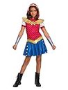 Rubie's DC Super Hero Girls Wonder Woman Hoodie Dress, Medium