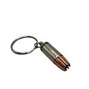 Bullet Hollow Point keychain, Rifle and Pistol, Defense Round (9mm RIP)