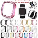 For Fitbit Versa 4 3 2/Sense 2 Full Protect Screen Protector PC / TPU Case Cover