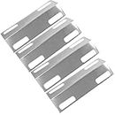 Hongso SPI351 (4-Pack) Stainless Steel Heat Plate, Heat Shield, Heat Tent, Burner Cover, Vaporizor Bar, and Flavorizer Bar for Select Ducane Gas Grill Models (15 3/8" x 6")