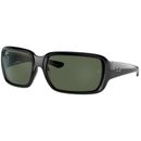 Ray Ban Unisex Sunglasses Black On Transparent Plastic Frame 0RJ9072S 100/71