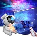 Dienmern Proyector Astronauta 2.0 - Proyector LED Starry Galaxy, Luz Nocturna Projector con Mando a Distancia y Temporizador, Proyector de Luz de Estrellas para Dormitorio, Regalo para Niños y Adultos