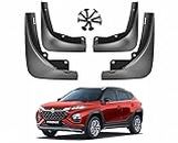 AutoMoto O.E Quality Cup Type Mud Flaps mud Guard Splash Guards Front and Rear for Maruti Suzuki Fronx 2023 Onwards All Models (Set for 4)