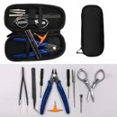 All In One Mini DIY Tool Bag Tweezers Pliers Wire Heaters Kit Coil Jig JY