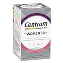 Centrum For Women 50+, Multivitamin with Vitamins & Minerals to Support Vitality, Immunity, Bone Health & Post Menopausal Health, 60 Tablets