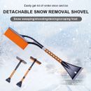 Snow Scraper Snow Brush Reusable Snow Broom Detachable Snow Removal Tool WahEs