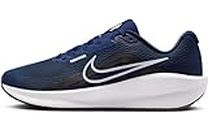 Nike Men's Downshifter 13 Trainers, Midnight Navy Pure Platinum Black White, 10 US