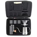 TIMEMORE Nano Carrying Kit | Manual Coffee Grinder |Pour Over | Pourover Kettle| Coffee Travelling kit| Coffee Set Easy to Carry