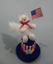 Annalee Doll 2016 3 in. "Uncle Sam's Kitty" Red White & Blue # 250016 New