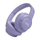JBL Tune 770NC Cuffie On-Ear Bluetooth Wireless, con Cancellazione Adattiva del Rumore, SmartAmbient, VoiceAware, JBL Pure Bass Sound, Connessione Multipoint, fino a 70 Ore di Autonomia, Viola