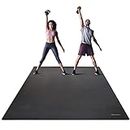Miramat® Giga - Ultra Large Premium Exercise Mat (244 x 183cm; 7mm Thick) - Durable Non-Slip Workout Mats for Home Gym, Crossfit, P90X, HIIT, Cardio Equipment, Yoga, and More