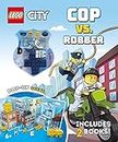 High-Speed Chase: Cop Vs. Robber: Includes 2 Books, Pop-Up Scene and Legos to Build Minifigures and Base