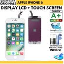 DISPLAY LCD ORIGINALE Per APPLE IPHONE 6 SCHERMO + VETRO TOUCH SCREEN BIANCO