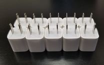 Apple iPhone USB Power Wall Cube OEM Charger Adapter Block XS/XR/11/8+/7/6 (10x)
