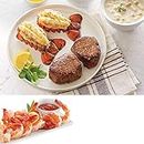 Lobster Gram - Ship to Shore Dinner For Two – 2 Fresh Maine Lobster Tails, 2 Filet Mignons, New England Clam Chowder, Jumbo Shrimp – Fresh & Fast Delivery - From the No. 1 Seafood Delivery Company