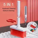5 in 1 Electronic Cleaner Kit Keyboard Cleaner Kit with Brush Multifunctional Cleaning Kit for