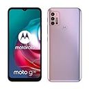 Motorola moto g30 Smartphone (6,5”-Display, 64-MP-Kamera, 4/128 GB, 5000 mAh, Dual-SIM, Android 11) Pastel Sky, inkl. Schutzcover [Exklusiv bei Amazon]