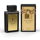 Banderas Perfumes - The Golden Secret - Eau de Toilette Spray for Men - Long Lasting - Masculine, Casual and Elegant Fragrance - Mint, Apple and Spicy Notes - Ideal for Day Wear - 100 ml