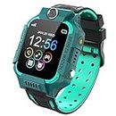 Smart Watch Phone Kids - Children Smartwatch Boys Girls with SOS Need 2G SIM to Call, 14 Puzzle Games Music MP3 MP4 HD Selfie Camera Calculator Alarms Timer Pedometer for Boys Girls Students,Blue