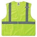 Ergodyne - 21075 GloWear 8215BA ANSI High Visibility Lime Breakaway Reflective Safety Vest, Large/X-Large