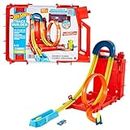 Hot Wheels Track Builder Unlimited Fuel Can Stunt Box, Track Build for Stunting and Storing Toy Cars, Build and Rebuild Track, Easy to Connect Racetrack, Toys for Ages 6 to 12, One Pack, HDX78