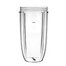 AidShunN Juicer Cups for NutriBullet Replacement Parts 600w 900W 18OZ 24OZ 32OZ Clear Mugs Blender Juicer Mixer-(32OZ)