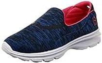 Bourge Women Micam-Z2 Navy and Pink Running Shoes-4 UK (36 EU) (5 US) (Micam-6-04)