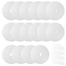 20 PCS Universal Cloth Tumble Dryer Filter, 16PCS Exhaust Filters 235x34mm 4PCS Air Intake Filters 17.3cm, Filter Cotton Clothes Dryer Accessories Parts Replacement for DHB7VTDW DHB7VTDB TD3CNBW White