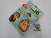  Burp Cloths Jungle Babies 3 Pack Toweling Backed GREAT GIFT IDEA!!