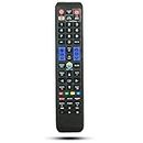 Replacement Remote Control for Samsung UN46C7000 PN50C8000YFXZA UN60D6400 UN60D8000 UN48JS9000FXZA UN65JS9000F UN48JS8500 UN65JS8500 Curved 4K SUHD Ultra HD 3D Smart LED HDTV TV