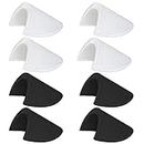 4 Pairs Shoulder Pads Sewing Set-in Shoulder Pads Foam Pads 1/2''