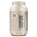 Isopure Whey Protein Isolate, Unflavored, 3 Pounds (Packaging May Vary)