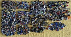 Lego Bulk Lot 5kg Various Pieces Used