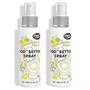 Clean-n-Fresh Toilet Spray, 6.8 Fl.oz Poo Spray | Up to 400+ Uses, 100% Natural Plant Essential Oil Citrus Scent, Bathroom Deodorizer