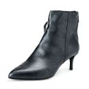 Just Cavalli Women's Gray Leather Heeled Ankle Boots Shoes US 9 IT 39