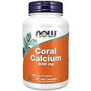 Now Foods, Coral Calcium, 1000mg, High Dose, Coral Calcium, 100 Vegan Capsules, Lab-Tested, Gluten Free, Soy Free, Non GMO, Vegetarian