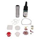 UV Resin Kit with Light, Complete Tools Multifunctional DIY UV Resin Kit for DIY Jewelry