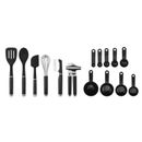 15-Piece Tool and Gadget Set in Black