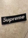 Supreme x New Era Fleece Lined Y2K Hype Streetwear Fashion Style Headband Black