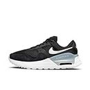 Nike Air Max Systm, Women's Shoes Donna, Black/White-Wolf Grey, 37.5 EU