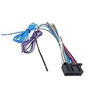 Wire Harness Replacement for Kenwood Car Radio DDX6706S DDX6906S DDX8706S DDX9703S DDX9903S DDX9907XR DMX7705S DMX907S DMX9707S DNX6960 DNX6990HD DNX7100 DNX7120 DNX8120 DNX994S DNX9980HD DNX9990HD