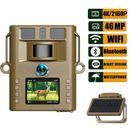 Solar Trail Kamera Wildlife Bluetooth Spiel Jagd 4K IR Nachtsicht 950nm