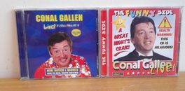 Conal Gallen : Live & Still Full of It & The Funny Side CDs Comedy Stand-Up