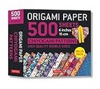 Origami Paper 500 sheets Chiyogami Patterns 6" 15cm: Tuttle Origami Paper: High-Quality Double-Sided Origami Sheets Printed with 12 Different Designs ... Instructions for 8 Projects Included