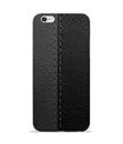 Silence Apple iPhone 6 Printed Black& Gray Leather Themes Designer Back Case Case Cover for Apple iPhone 6