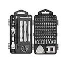 Precision Screwdriver Set, AMARTISAN 115 in 1 Magnetic Screwdriver Set Kit, Electronics Repair Screwdrivers Tool Kit for Repair Phone, Watch, Switch, Xbox, PS3 PS4 PS5,Tablet, Computer -Black